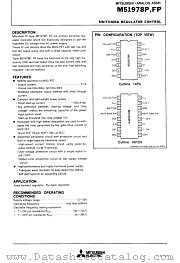 M51978P datasheet pdf Mitsubishi Electric Corporation