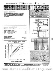 C50-28-3 datasheet pdf Acrian