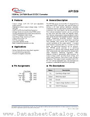 AP1509-33SA datasheet pdf Anachip