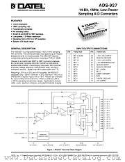 ADS-917MC datasheet pdf Datel