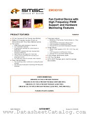EMC6D103-CK datasheet pdf SMSC Corporation