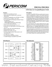 PI90LV024Q datasheet pdf Pericom Technology