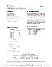 AH283-YA datasheet pdf Anachip