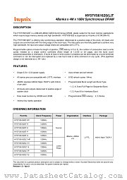 HY57V561620T-HP datasheet pdf Hynix Semiconductor