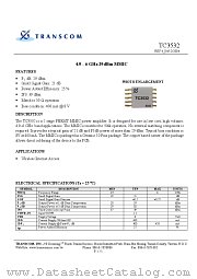 TC3532 datasheet pdf TRANSCOM