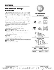 NCP7662DR2 datasheet pdf ON Semiconductor