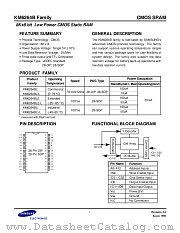 KM6264BLP-12 datasheet pdf Samsung Electronic