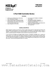 TMC2005 datasheet pdf SMSC Corporation