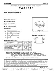 TA8504 datasheet pdf TOSHIBA