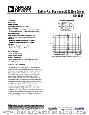 AD45048ARZ-REEL datasheet pdf Analog Devices