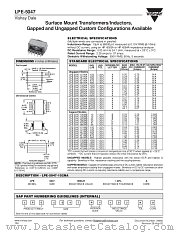 LPE-5047-331NA datasheet pdf Vishay