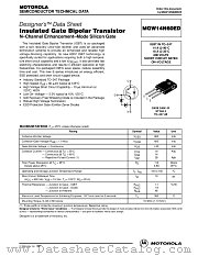 MGW14N60ED datasheet pdf ON Semiconductor
