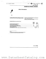2N3858 datasheet pdf General Electric Solid State