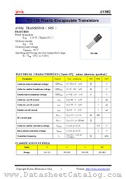 AV882 datasheet pdf AVIC Technology