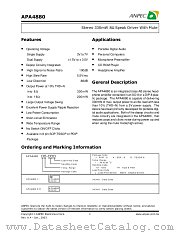 APA4880KI-TUL datasheet pdf ANPEC Electronics Corporation