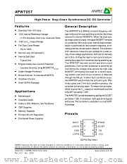 APW7057KC-TU datasheet pdf ANPEC Electronics Corporation