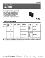 G3MB-102P datasheet pdf Omron