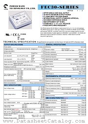 FEC30-12S2P5 datasheet pdf Power Mate Technology