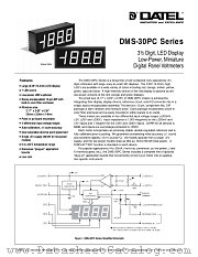DMS-30PC-2-RH datasheet pdf Datel