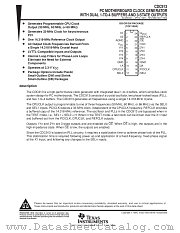 CDC913DB datasheet pdf Texas Instruments