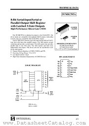 IN74HC595AD datasheet pdf INTEGRAL Semiconductor Devices