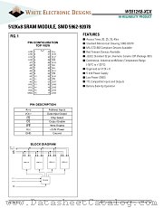 WS512K8-45CMA datasheet pdf White Electronic Designs