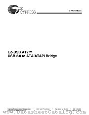 CY7C68300A-PVC datasheet pdf Cypress
