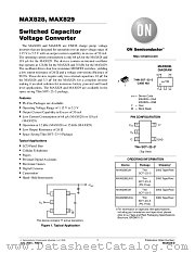 MAX828EUKG datasheet pdf ON Semiconductor