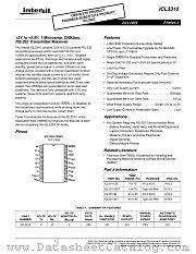 ICL3310CB datasheet pdf Intersil
