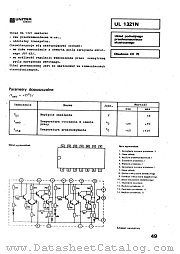 UL1321N datasheet pdf UNITRA CEMI