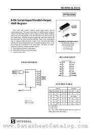 IN74LS164 datasheet pdf INTEGRAL Semiconductor Devices