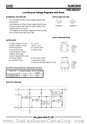 NJM2800-2528 datasheet pdf New Japan Radio