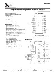 ICS950508YFLF-T datasheet pdf Integrated Circuit Systems