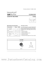 12CWQ10GTRLPBF datasheet pdf International Rectifier