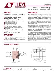LTC3215EDD datasheet pdf Linear Technology