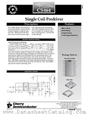 CS464YDWR16 datasheet pdf Cherry Semiconductor
