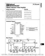 TBA970NS datasheet pdf National Semiconductor