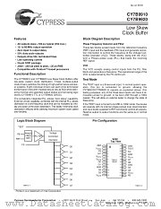 CY7B9920 datasheet pdf Cypress