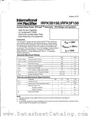 IRFK3FC50 datasheet pdf International Rectifier