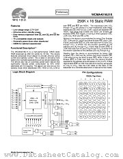 WCMA4016U1X datasheet pdf Weida Semiconductor