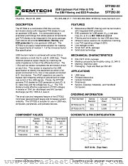 STF202-22TC datasheet pdf Semtech