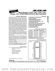 MAX197BMYI datasheet pdf MAXIM - Dallas Semiconductor
