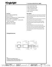 L1593SGT datasheet pdf Kingbright Electronic