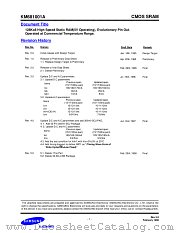 KM681001A datasheet pdf Samsung Electronic