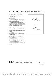 MC33092 datasheet pdf Unisonic Technologies