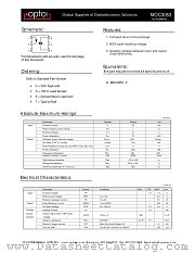 MOC3053 datasheet pdf etc
