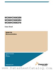 MC68HC908QY8 datasheet pdf Freescale (Motorola)