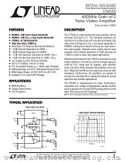 LT6553IGN datasheet pdf Linear Technology