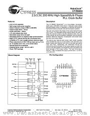 CY7B9950AIT datasheet pdf Cypress