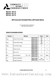 181T2 datasheet pdf Comset Semiconductors
